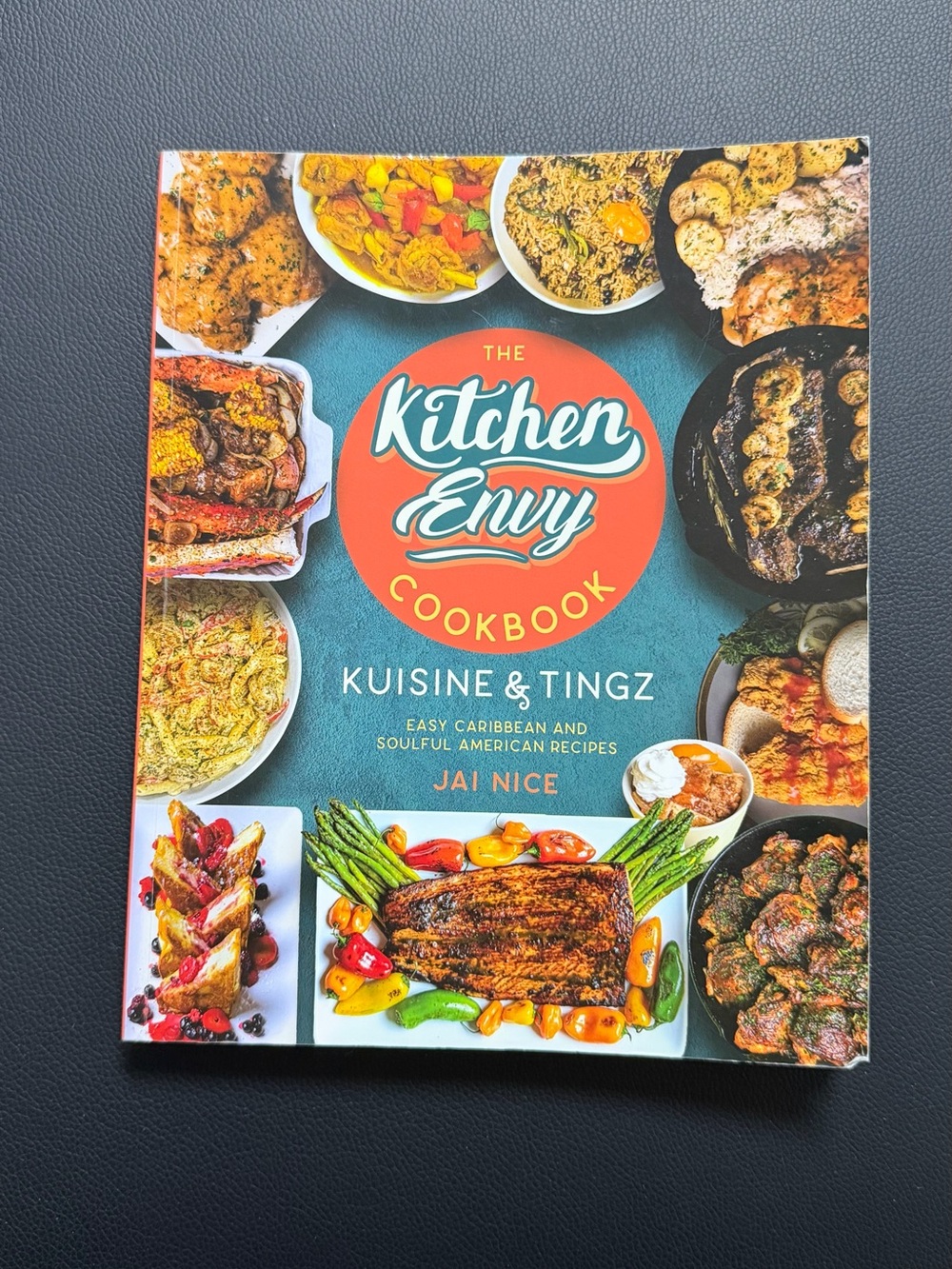 The Kitchen Envy Cookbook - Teal & Orange Cover